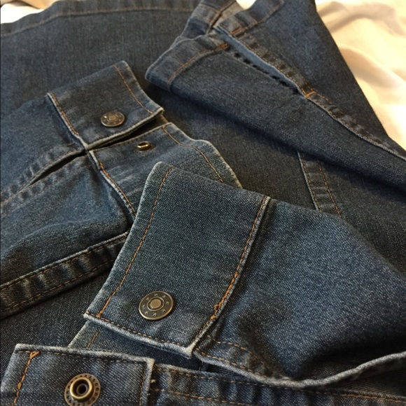 Halogen Stretch Denim Jacket - Picture 5 of 6