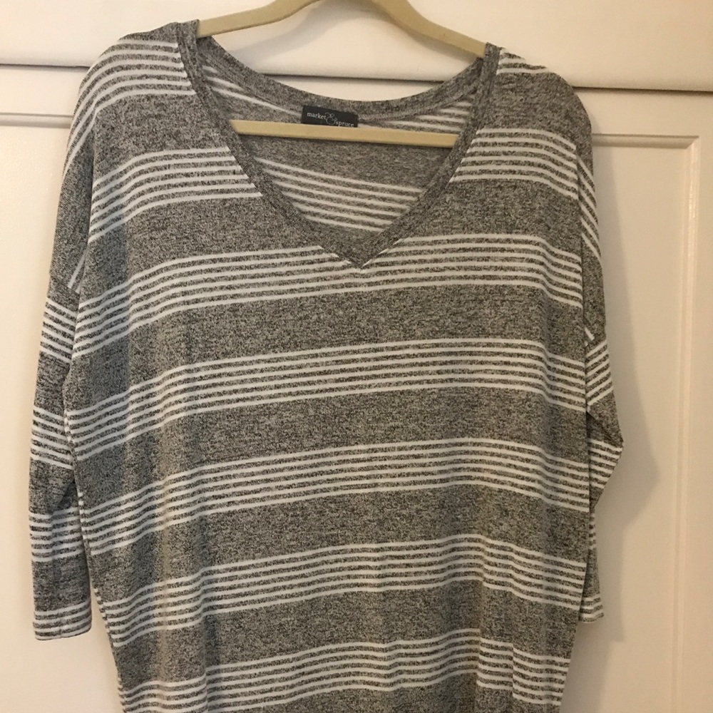 Market Spruce striped tunic