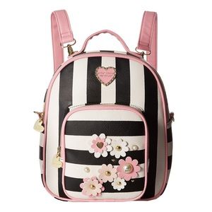 🌸 Betsey Johnson Backpack/Cross Body Bag