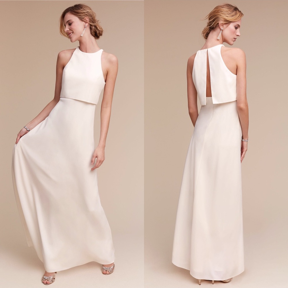 BHLDN Iva Crepe Maxi Dress by Jill Stuart