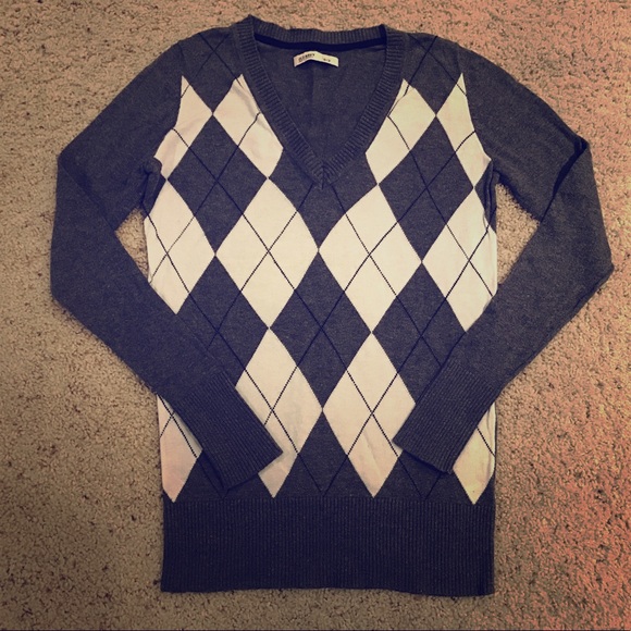 Old Navy argyle sweater - Picture 1 of 2