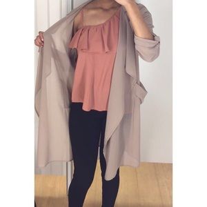 Cream Colored Overcoat