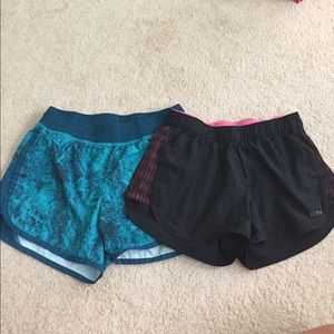 2 XS CHAMPION athletic shorts