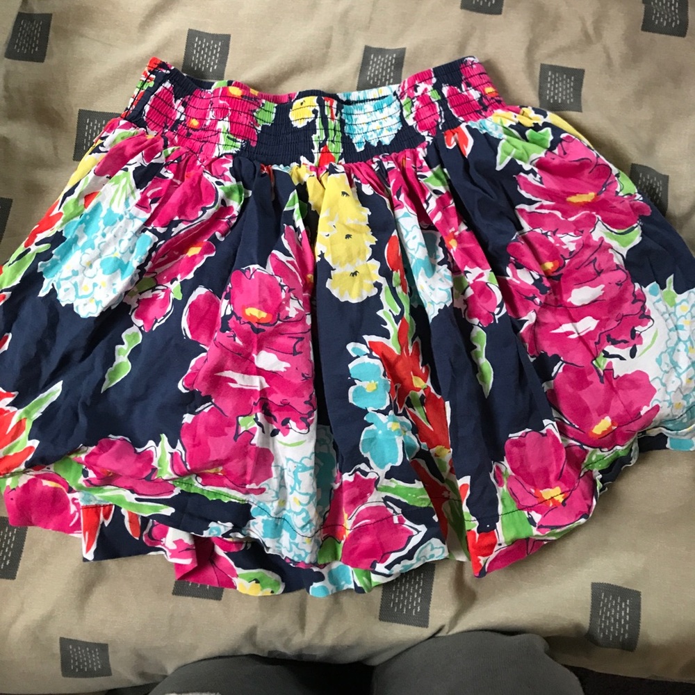 Floral Mini Skirt