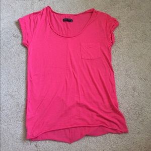 Pink rag and bone top, size S.