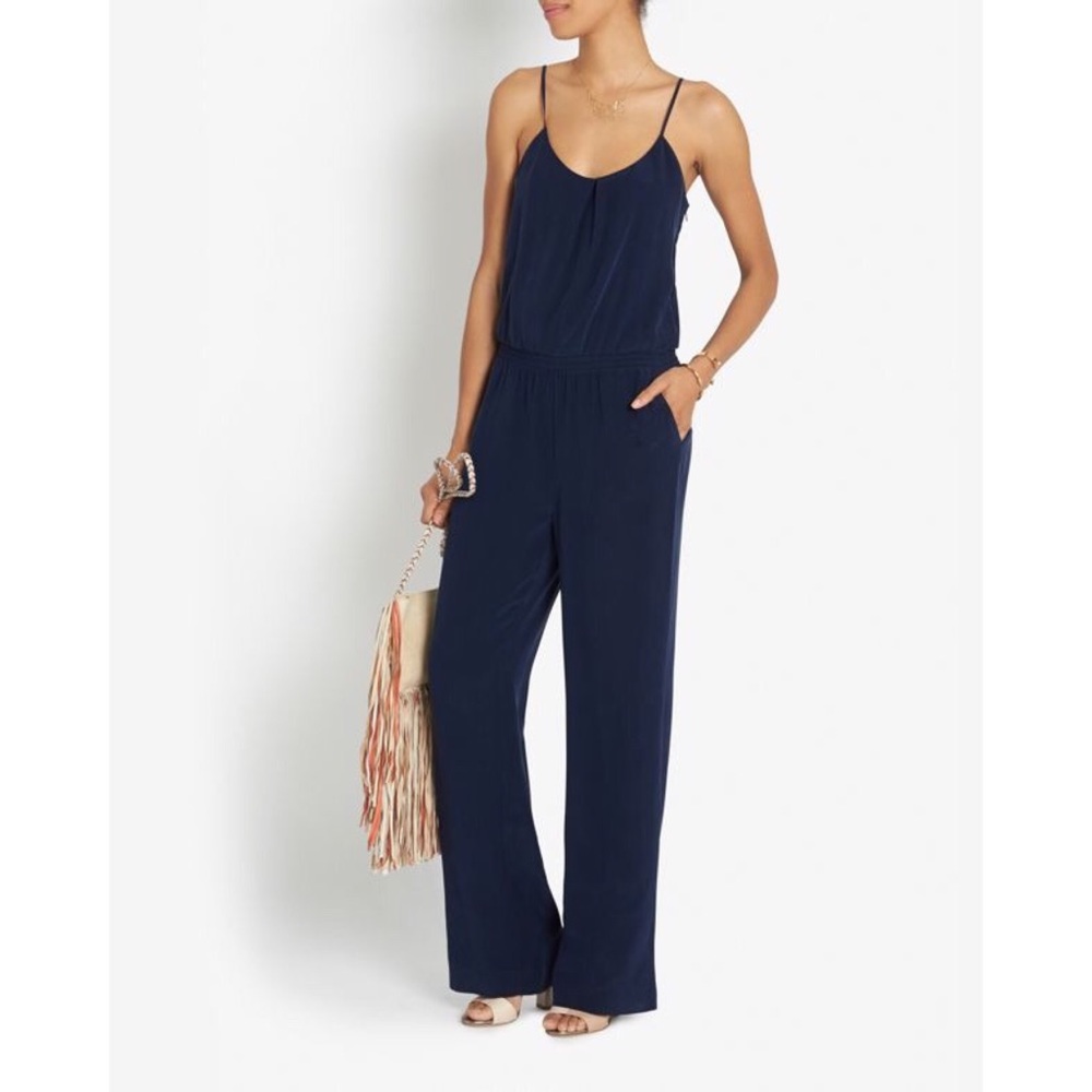 NWOT topshop blue jumpsuit