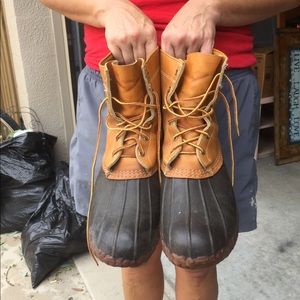 LL Bean Maine hunting shoes