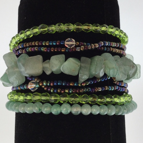 8 Strand Stretch Bracelet! - Picture 2 of 4