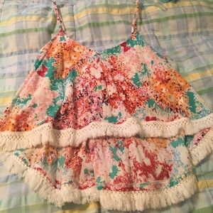 Small tank top! Worn once!