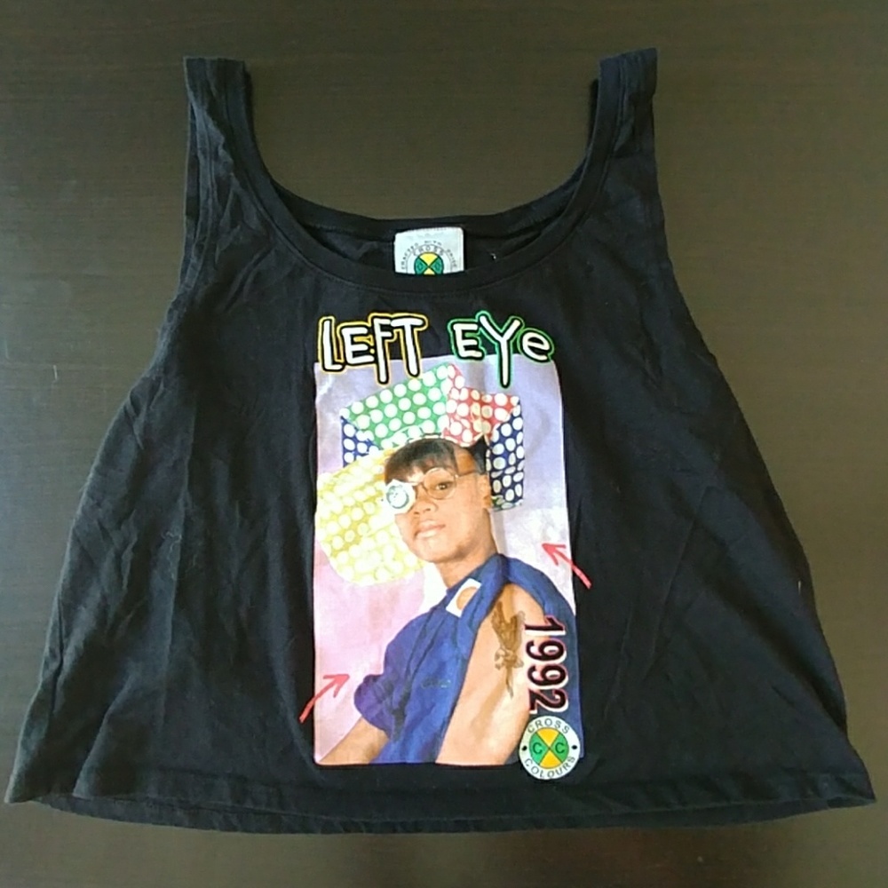 PRICE DROP! Never Worn Left Eye Tank Top