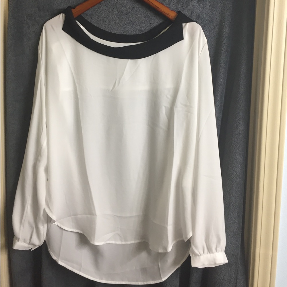 Sheer blouse
