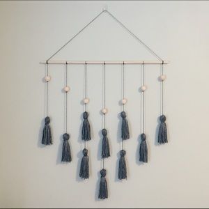 Urban Outfitters INSPIRED Tassel Wall Decor