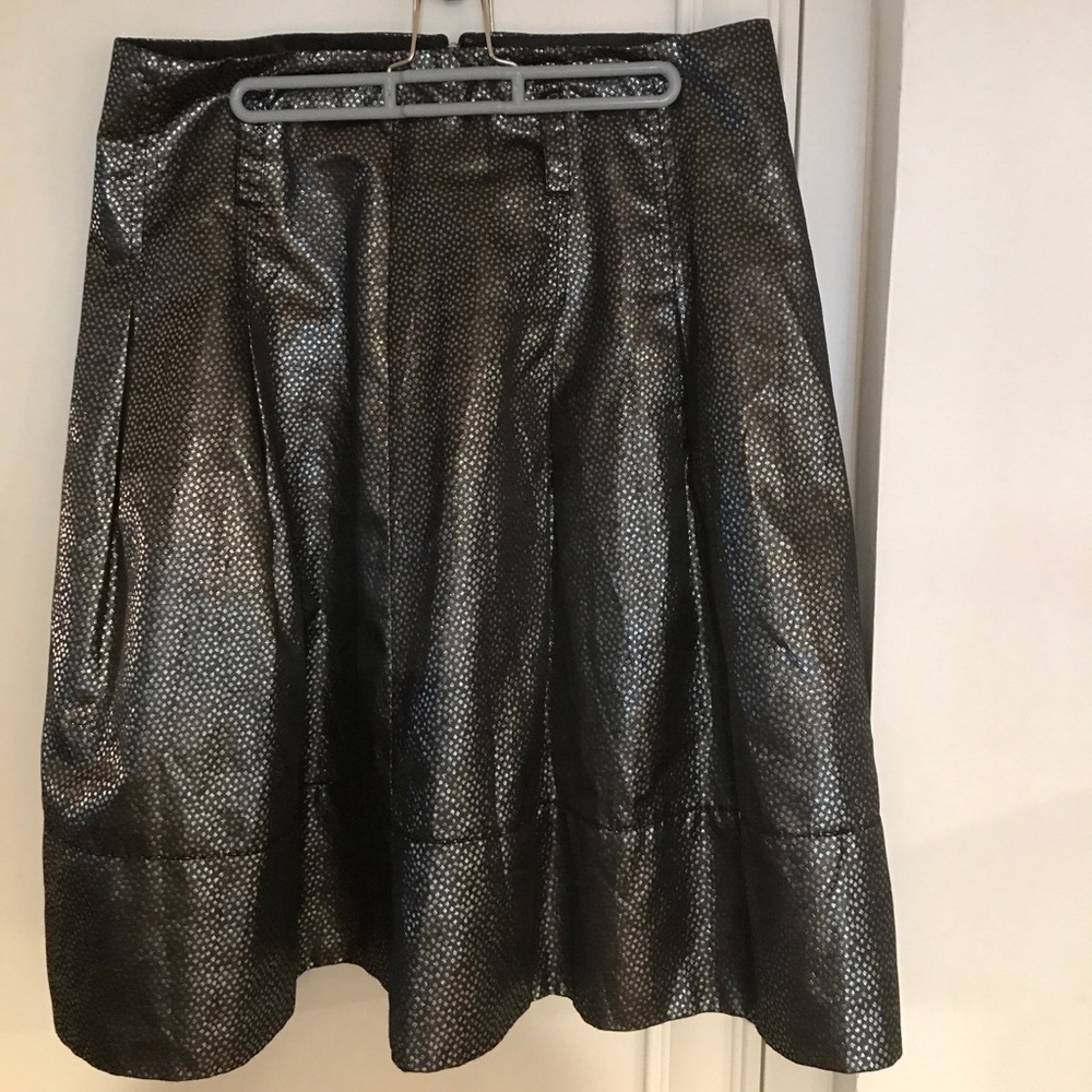 Express skirt beautiful silver material 10