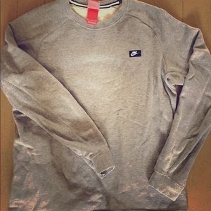 Nike tech fleece crew neck sweatshirt