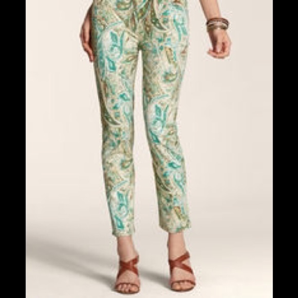 New Chico's Sateen Skimmer Jeans, Size 00 (6)