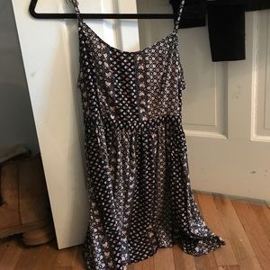 black floral dress american eagle