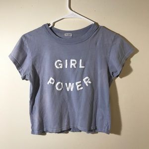 Girl Power Pacsun Crop Top