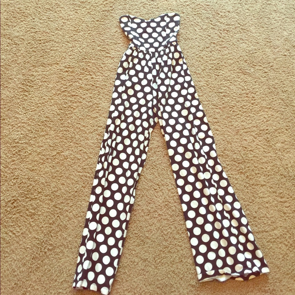 Asos Petite polka dot romper