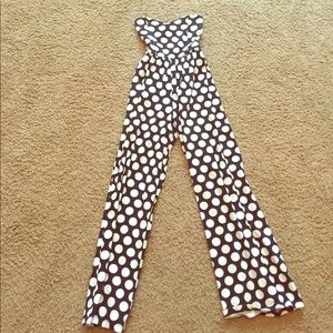 Asos Petite polka dot romper