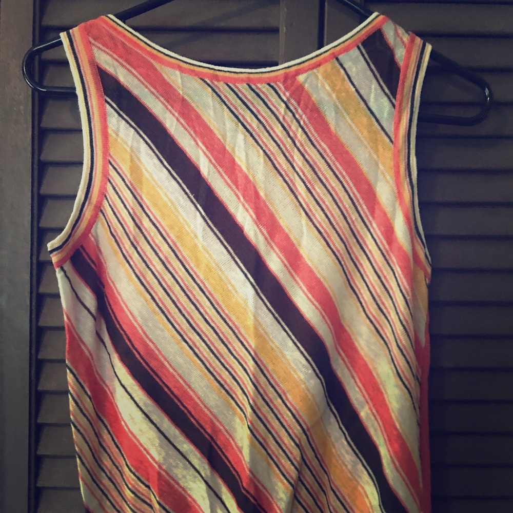 The Limited Diagonal Stripe Tank