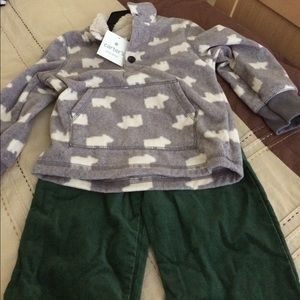 Carter's Playwear fleece 3T NWT
