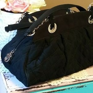 Vera Bradley Quilted Satchel