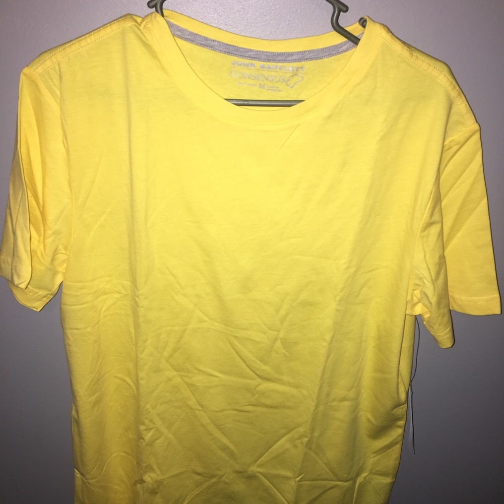 John Bartlett basic yellow t-shirt!