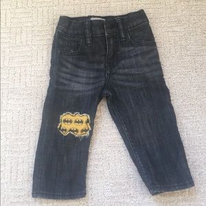 BabyGap Straight fit Batman boy jeans in black