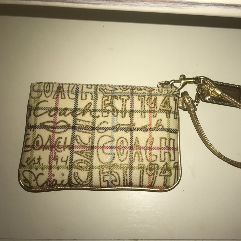 Coach wristlet