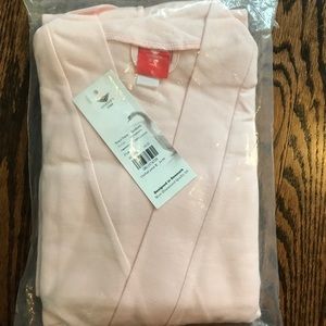 NWT, small, light pink bath robe