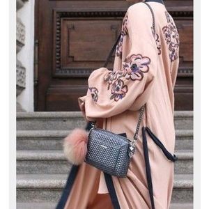 Olive & Oak Embroidered Embellished Kinomo