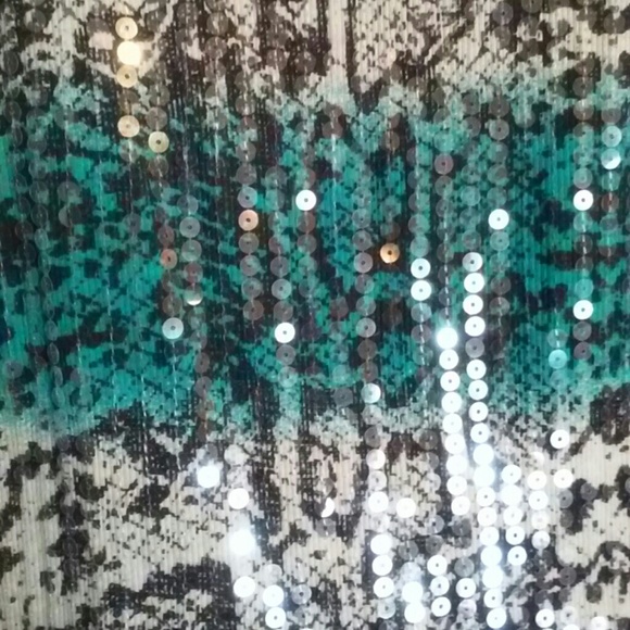 Women sequined tank top - Picture 2 of 2