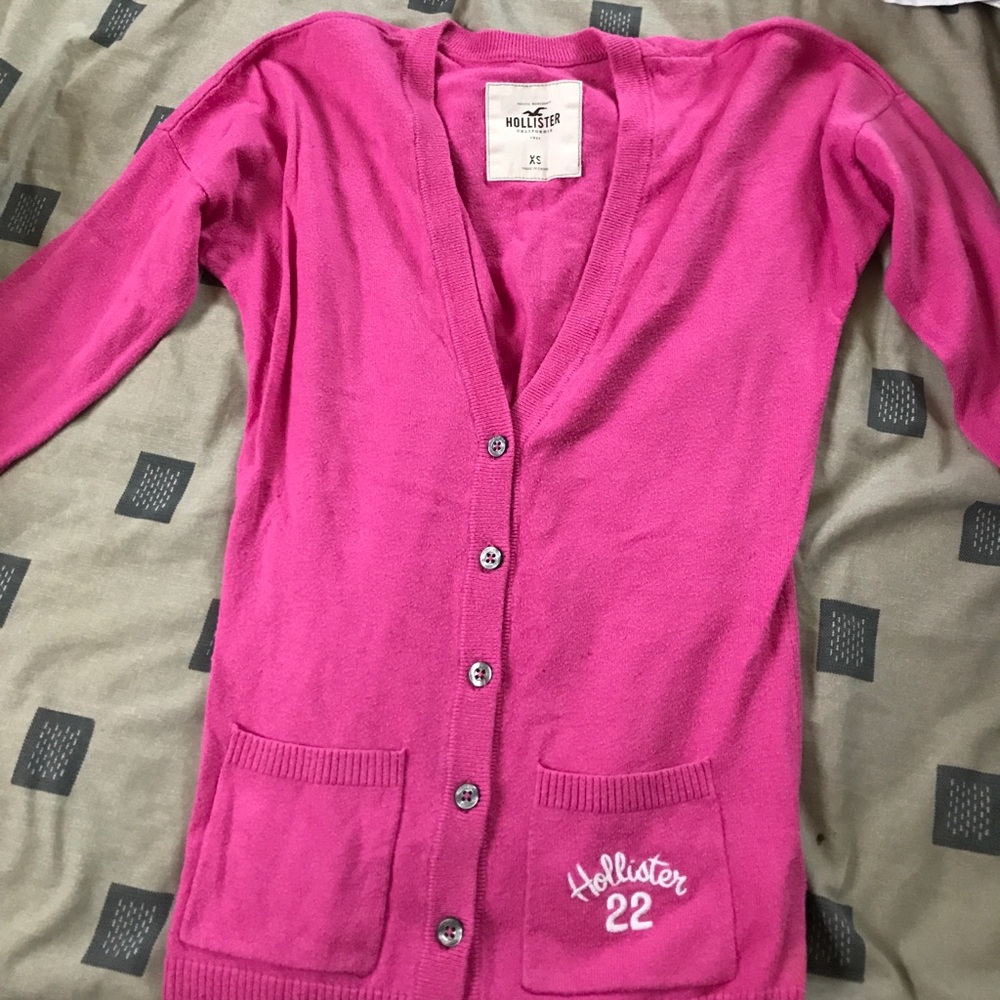 Pink Cardigan