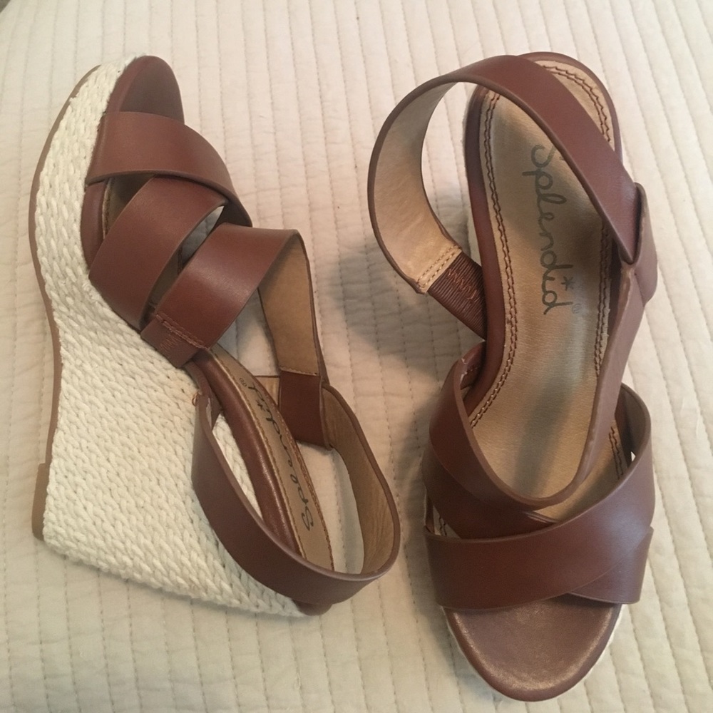 Splendid Leather Wedges