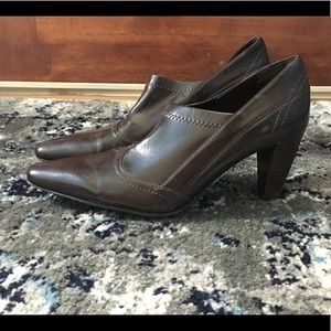 Franco Sarto brown booties