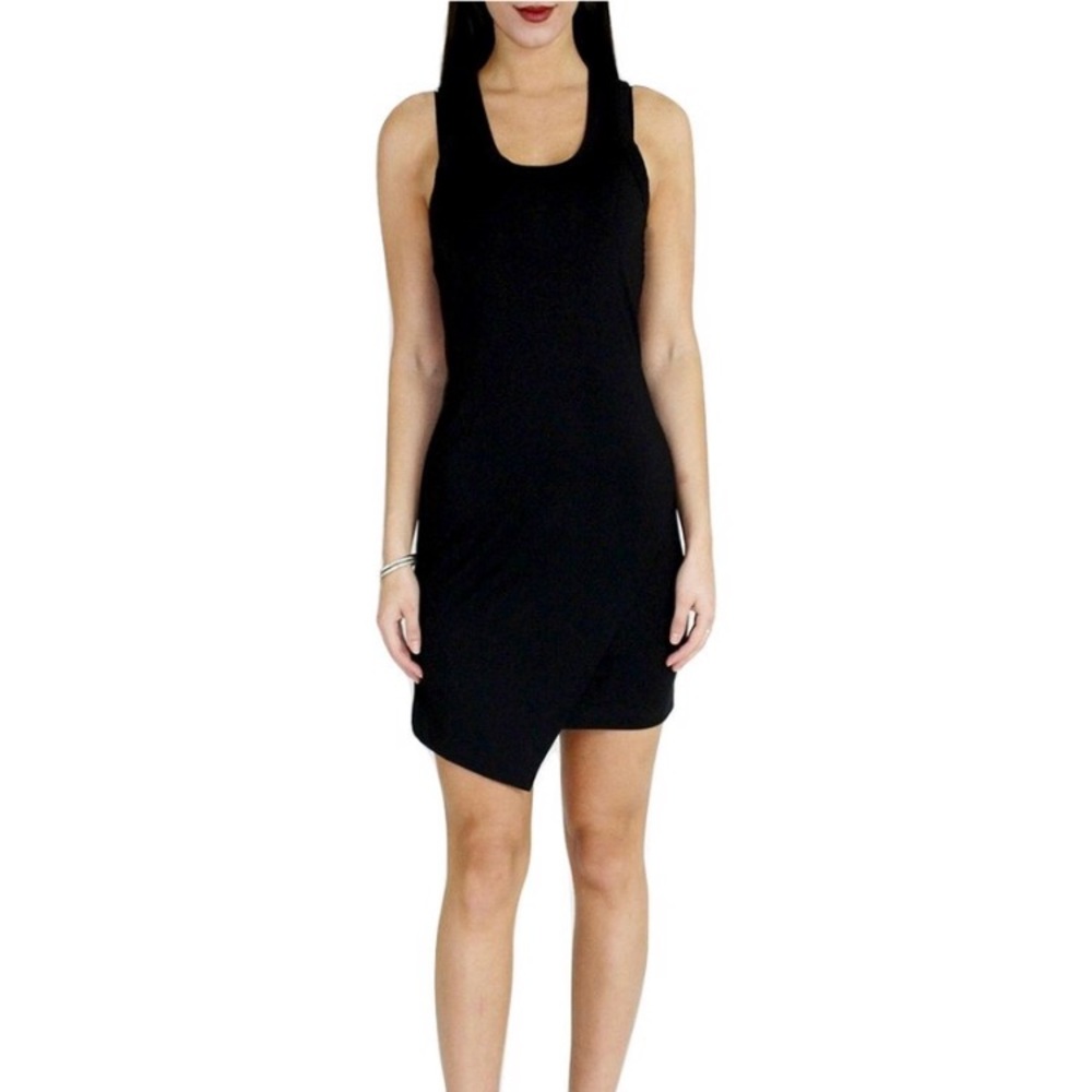 *SOLD* Fifteen Twenty racer back angled hem dress