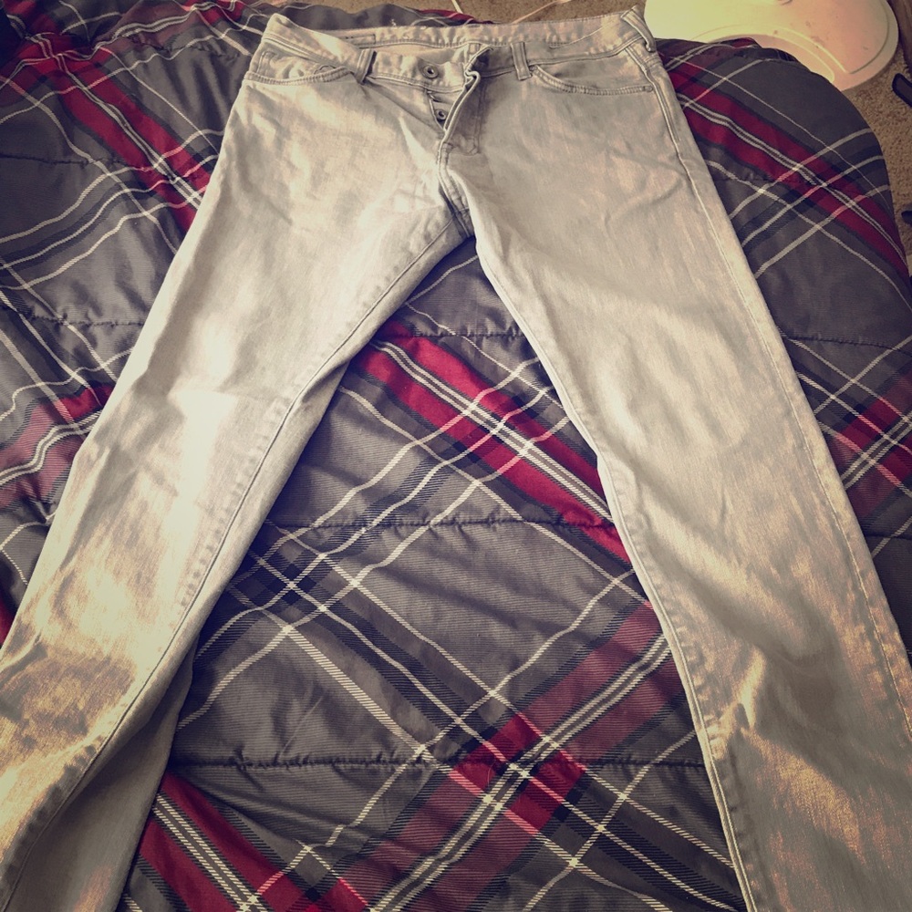 RUDE Men's Light Blue Denim Jeans