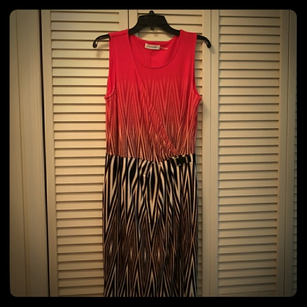 Calvin Klein Wrap Dress