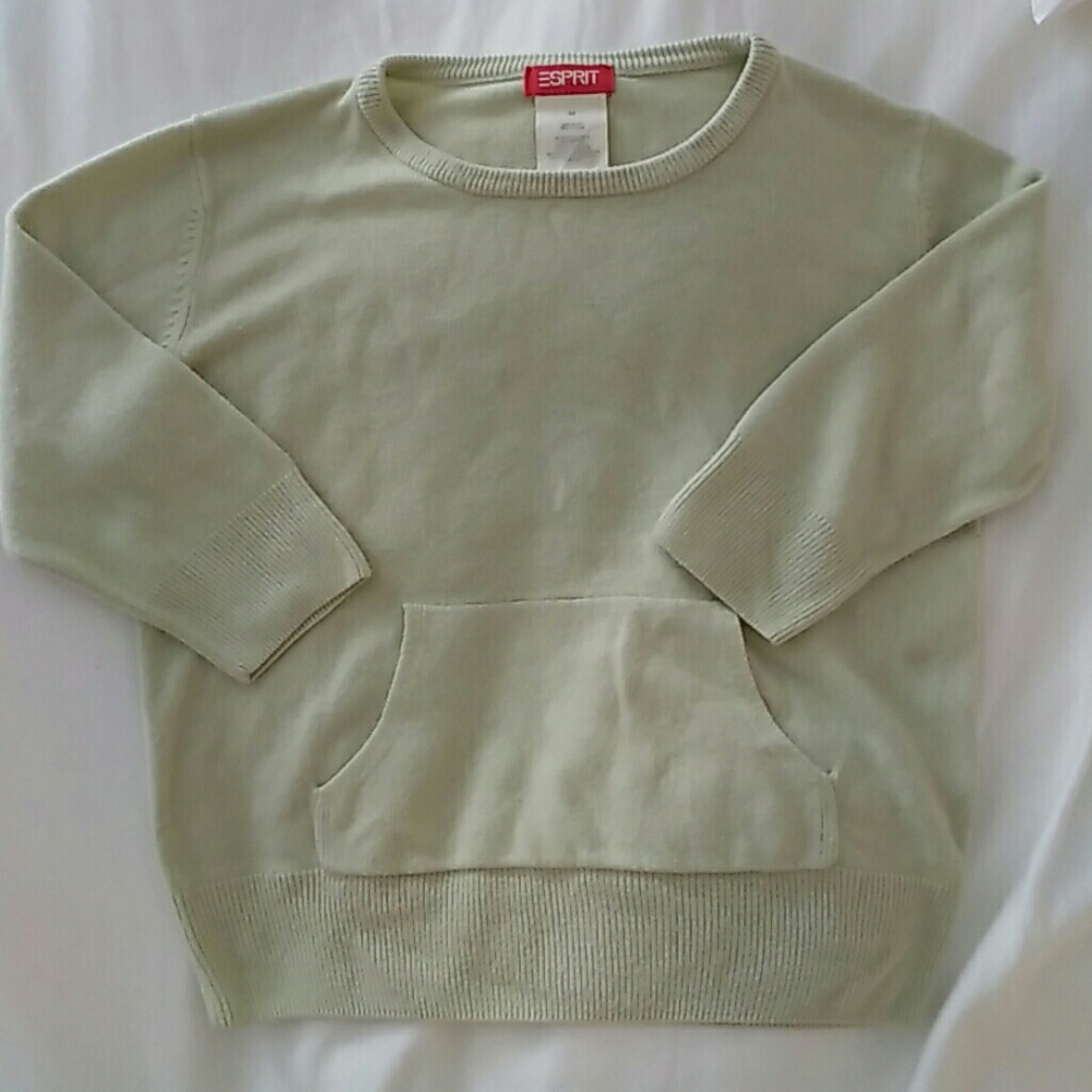 Esprit pale green sweater - preloved