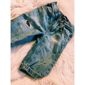 NWOT Baby/Toddler Boy Distressed Bermuda Shorts