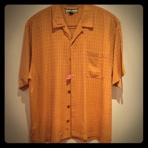 Tommy Bahama Orange Tiled shirt