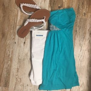 🌺EXPRESS TUBE TOP WITH SEQUIN DETAIL ✨