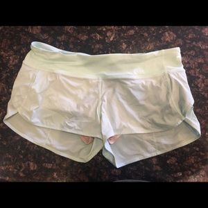 Lululemon Speed Shorts Size 10