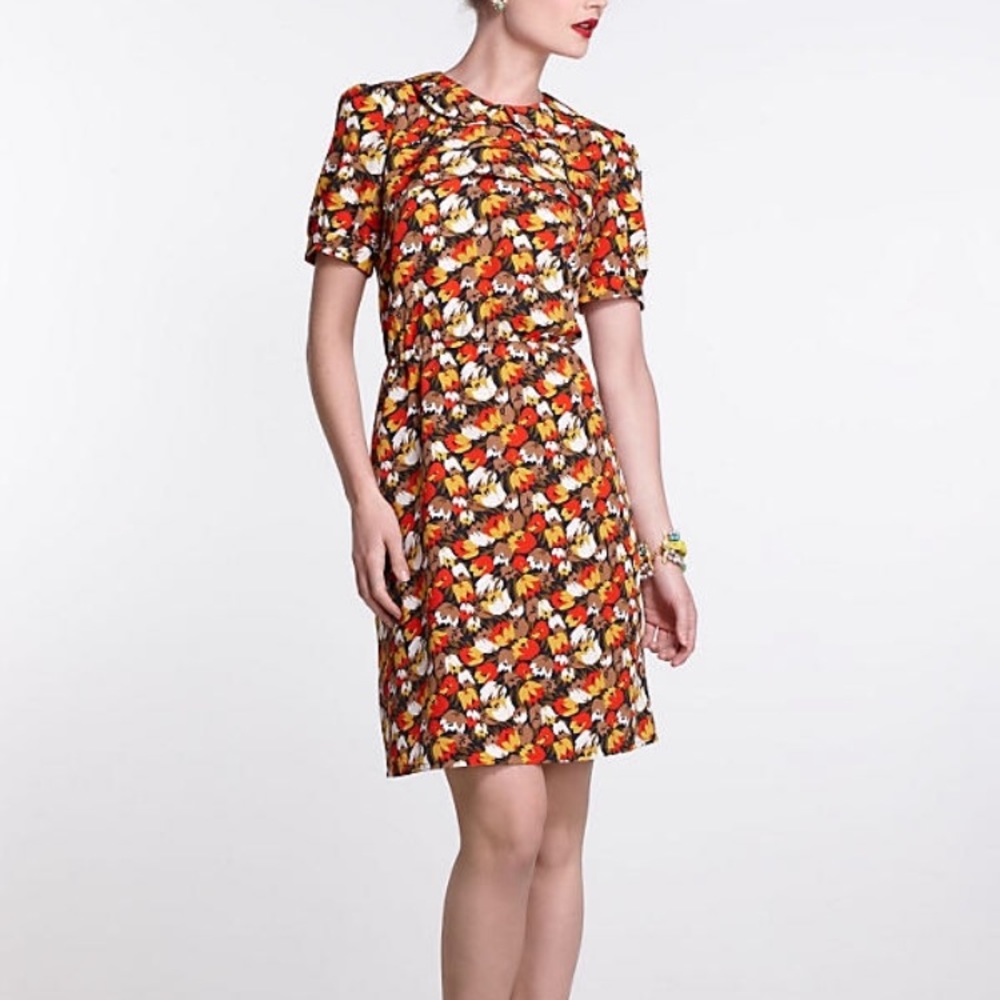 Anthropology Tiered Tulip Dress