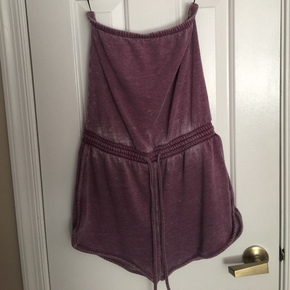 Strapless Romper (Sweatshirt Soft)