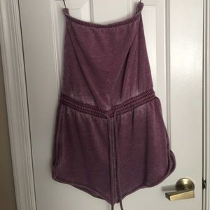 Strapless Romper (Sweatshirt Soft)