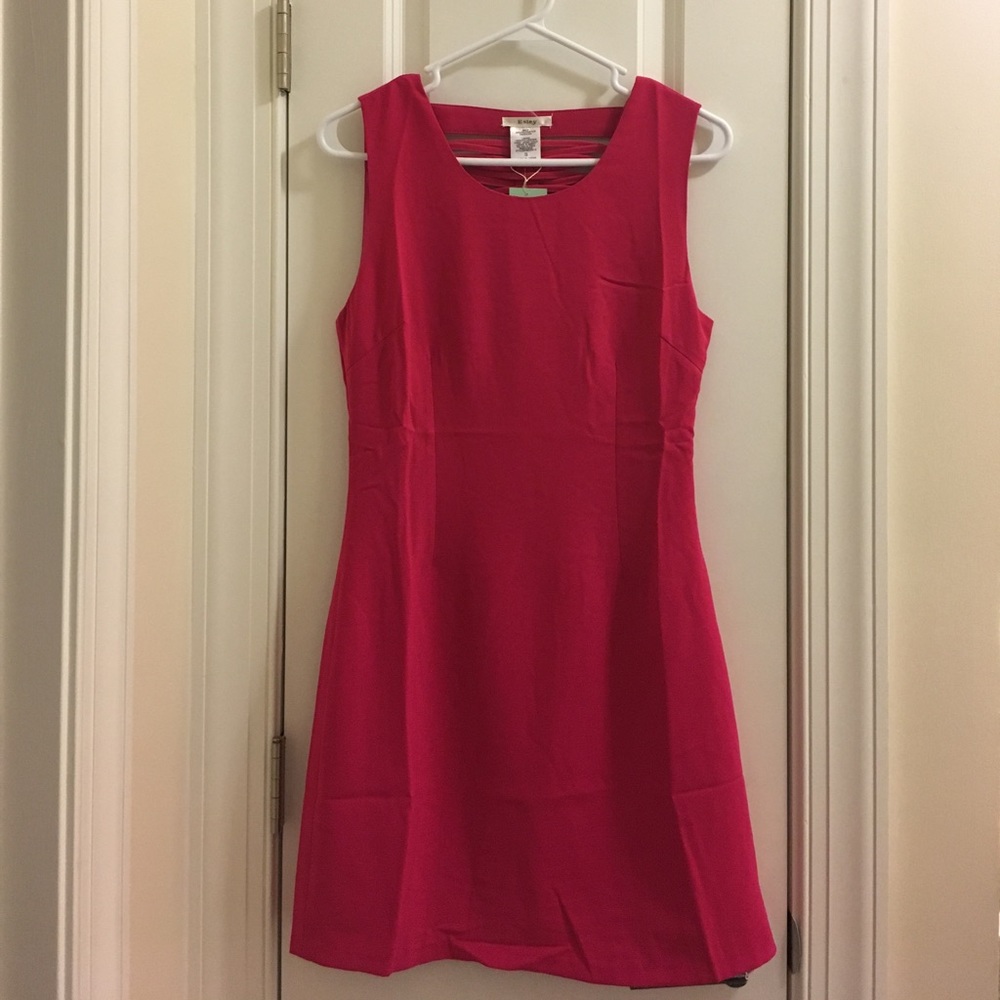 Esley size S pink dress with detailed back