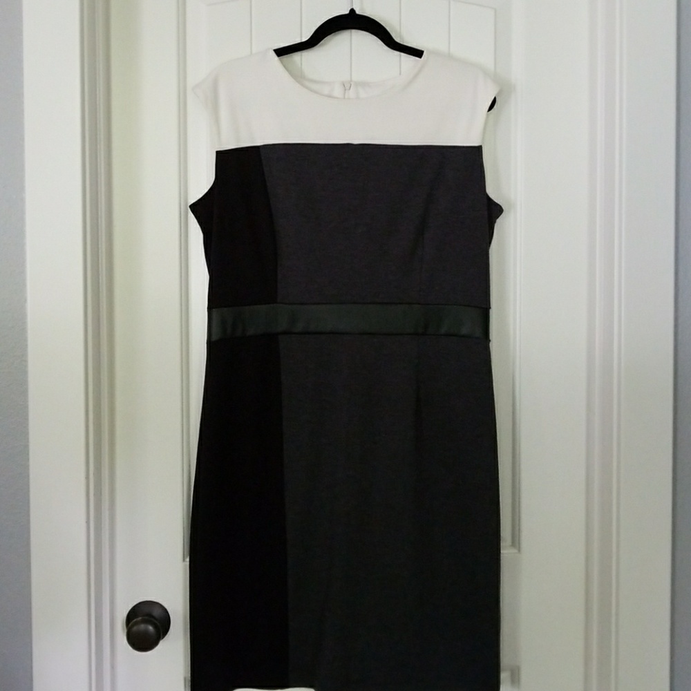 Emma & Michele sleeveless sheath dress