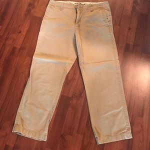Tan Old Navy khakis