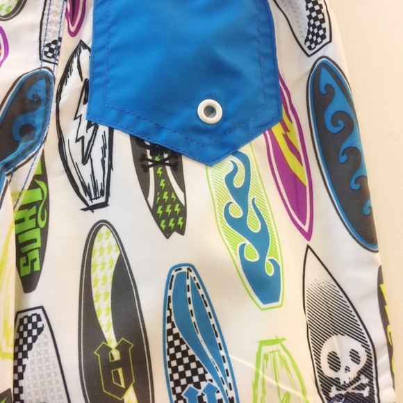 Boys  Swim shorts Core White Infant Size 24 months - Picture 6 of 8